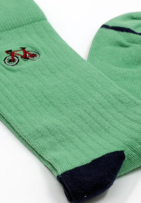 Șosete Bărbătești Organice Fără Cusătură , verzi ,Engros